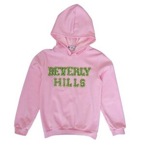 NWT Lola + The Boys Crystal Beverly Hills Hoodie